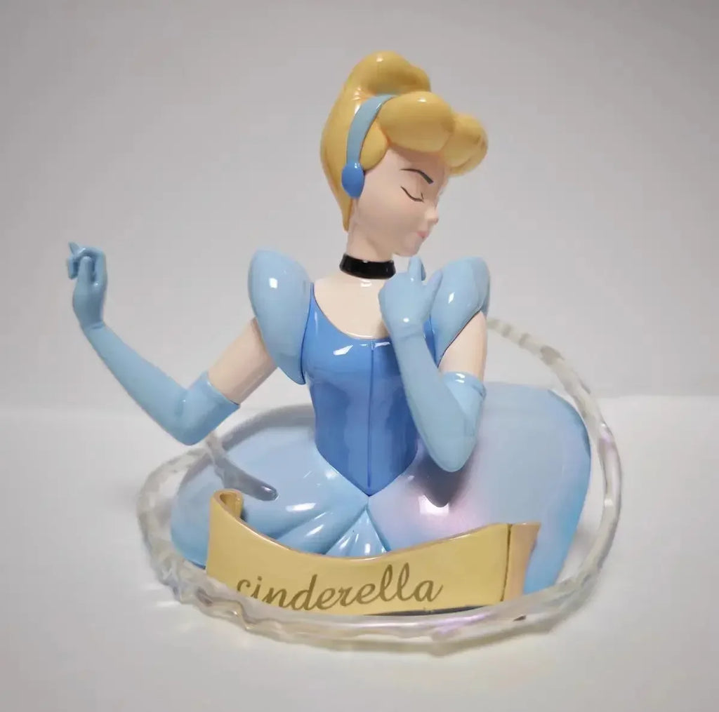 Disney Princess Art Bust Series Anime Action Figures Art Gallery Collection Decoration Statue Desk Ornament Toys Birthday Gift