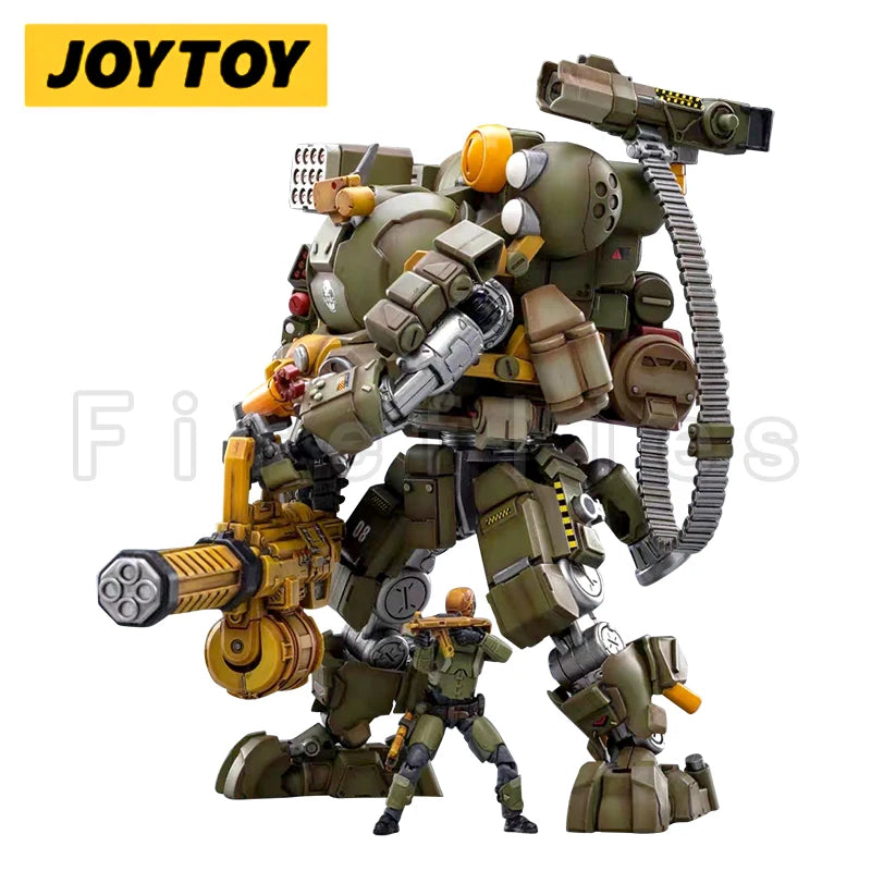 1/25 JOYTOY Action Figure Mecha Iron Wrecker 08 Heavy Airborne Anime Collection Model Toy For Gift