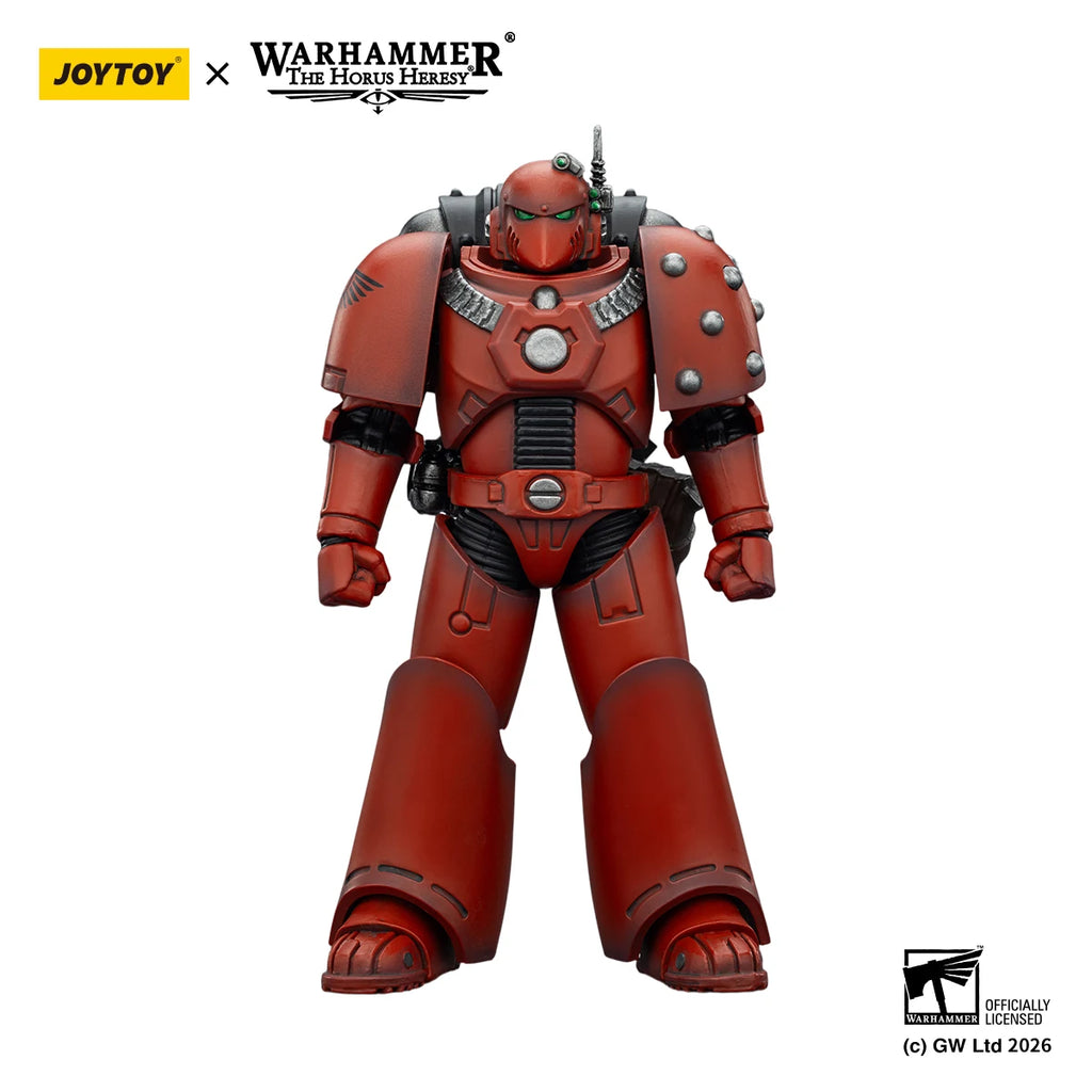 【In Stock】JOYTOY Warhammer 40K Blood Angels MKVI Tactical Legionary 1/18 Action Figure Toys Collection