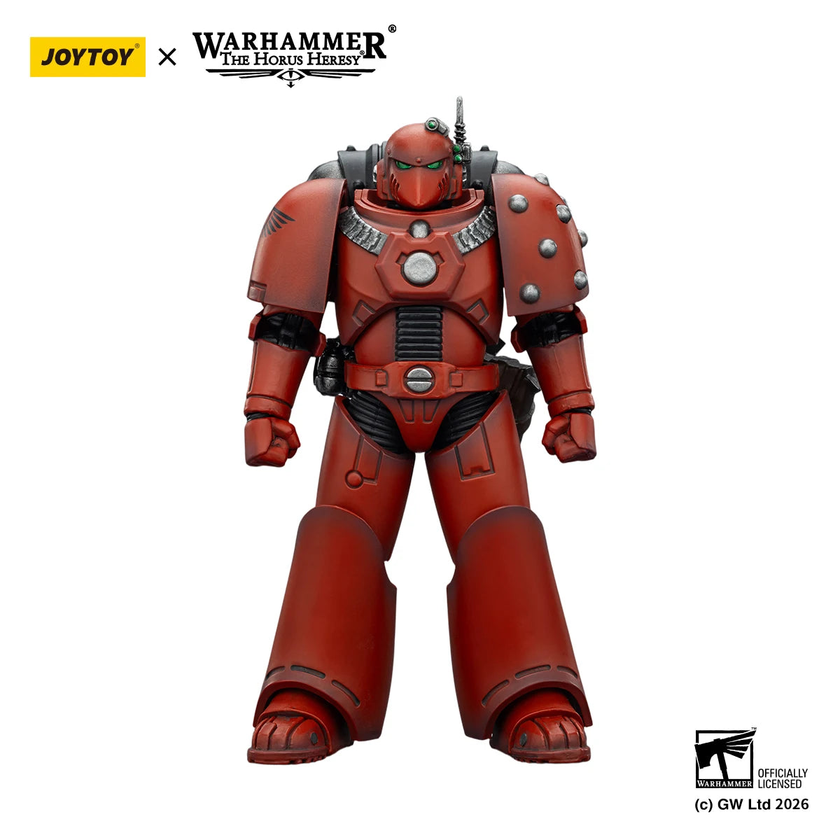【In Stock】JOYTOY Warhammer 40K Blood Angels MKVI Tactical Legionary 1/18 Action Figure Toys Collection