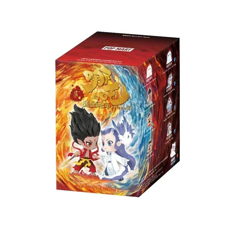 POP MART NeZha2Born Bonds Series Blind Box Toys Kawaii Anime Action Figure Surprise Mystery Box Dolls Girls Gift