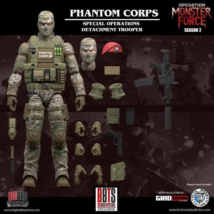 Genuine 16cm Fresh Monkey 1/12 Monster Force Season 2 Sleepwalker Customized Donner 6 Inch Collectible Model Toy Action Figure