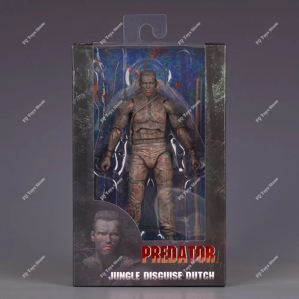 In Stock NECA KO Predator 30th Anniversary Jungle Encounter Dutch Extraction Dutch Patrol Dutch Disguise Dutch Action Figures