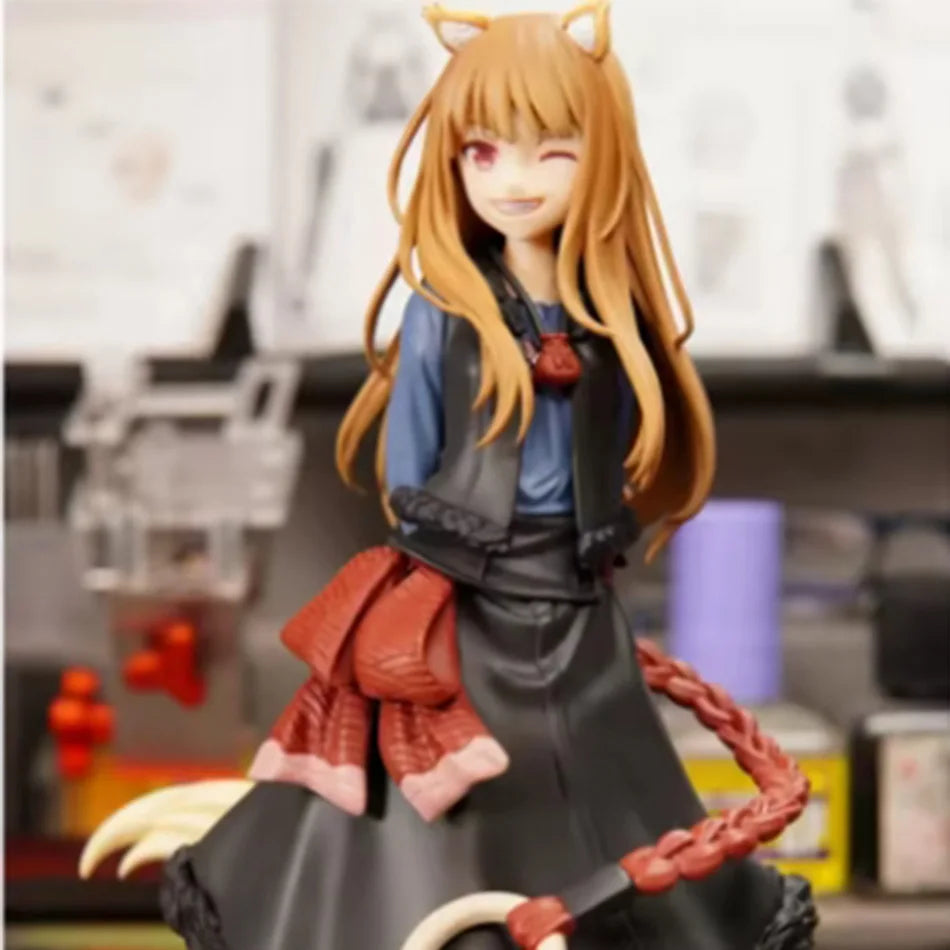 17CM Spice And Wolf Horo Аниме екшън фигурка PVC модел колекция орнамент карикатура подарък артикул