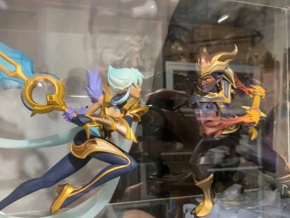 League Of Legends Game Figure The Piltover Enforcer Vi Jinx Medium Sculpture Action Figure Model Car Decor Collectible Gift Toys