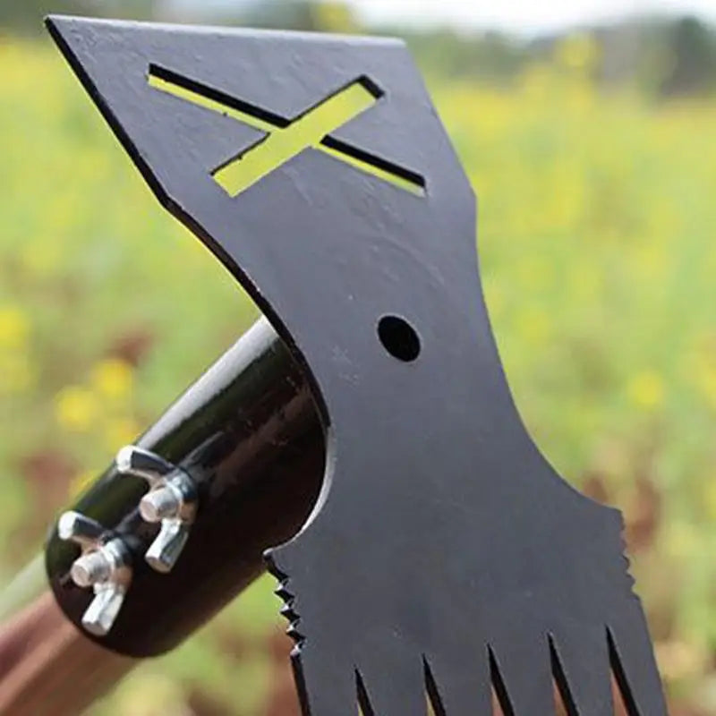 Unkrautstecher, Garten-Unkrautstecher, doppelseitig, rostbeständig, ergonomisches Design, für Unkrautstecher im Garten, Hinterhof, Grasfarm 