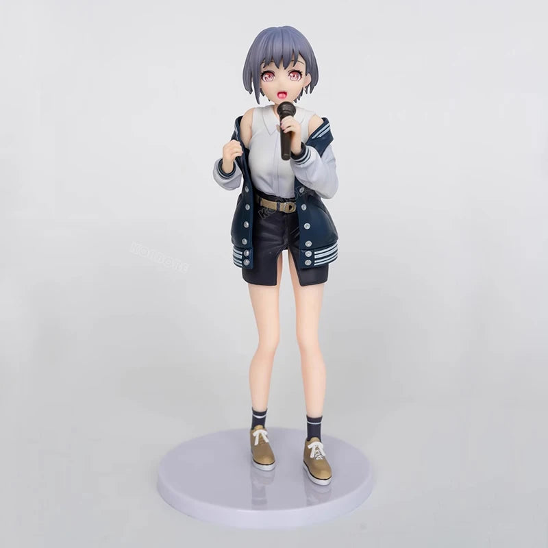 Girls Band Cry Nina Iseri Anime Girl Figure Ebizuka Tomo/Awa Subaru Action Figure Rupa/Kawaragi Momoka Figurine Model Doll Toys