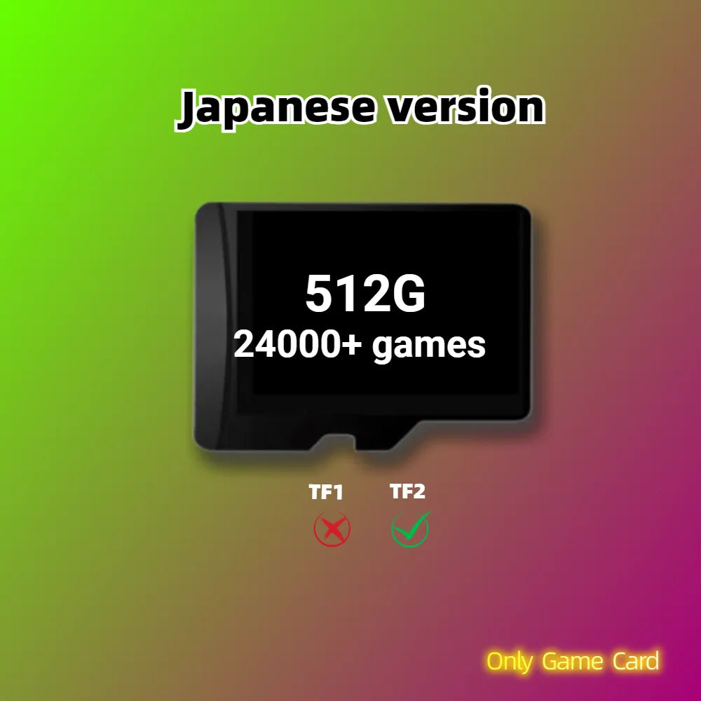 Game TF Card For Anbernic RG35XX H RG35XXH Plug&play Pre-install Retro Games PSP PS1 Memory Handheld Gaming SD Card System Card
