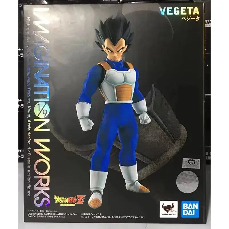 BANDAI IMAGINATION WORKS Vegeta Son Goku Dragon Ball Z Anime Action Collection Figures Model Toys