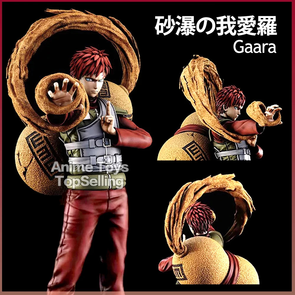 25-27cm Anime Naruto Figure Gaara Action Figures PVC Statue Collection Model Toys Gifts