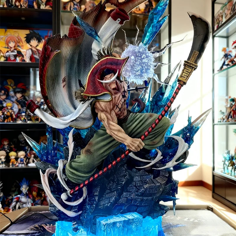 Pvc 40cm Edward Newgate Action Figure -Lx Gk Statue Whitebeard One Piece Collectible Toy Room Desktop Decoration Action Figures