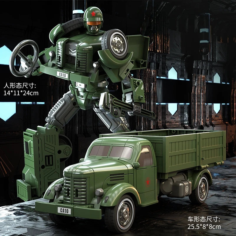 IN STOCK LIJIANG 23CM Big Size Cool Transformation Movie 7 New Action Figure Robot Car Toys Anime Animals Model Boys Kids Gift