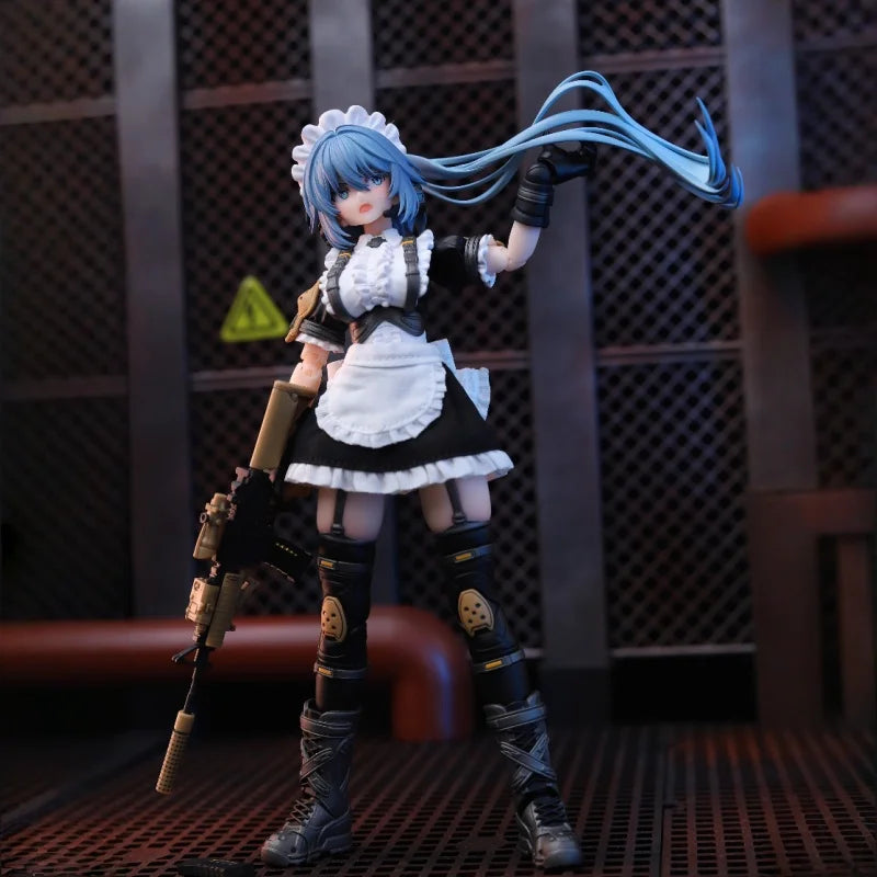 In Stock 1/12 Snail Shell Tactical Maid Ra-02 Tokiwa Kazune Series Action Figure Finished Anime Character Model Decoration Gifts