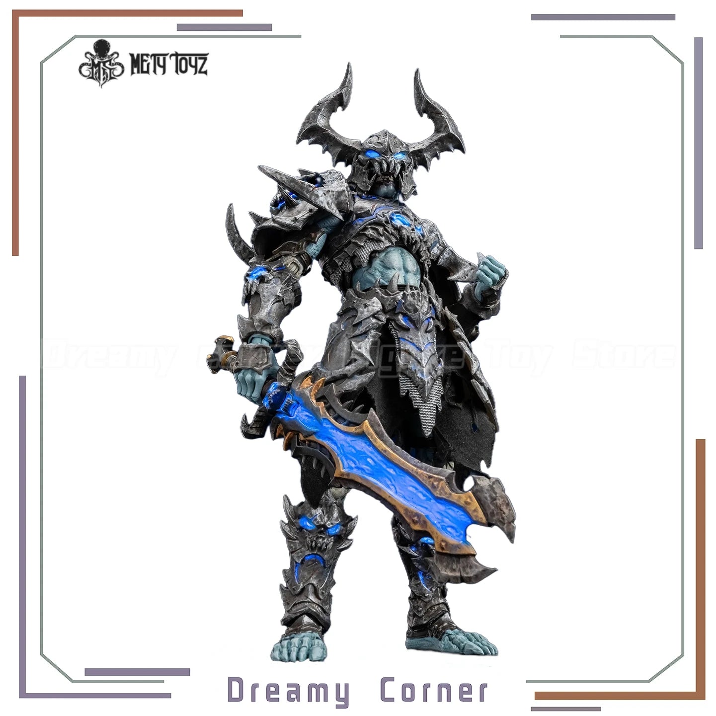 【Pre-sale】Original Mety Toyz Death Knight Frostbone Saranor 1/10 Action Figure Toy Model Collection