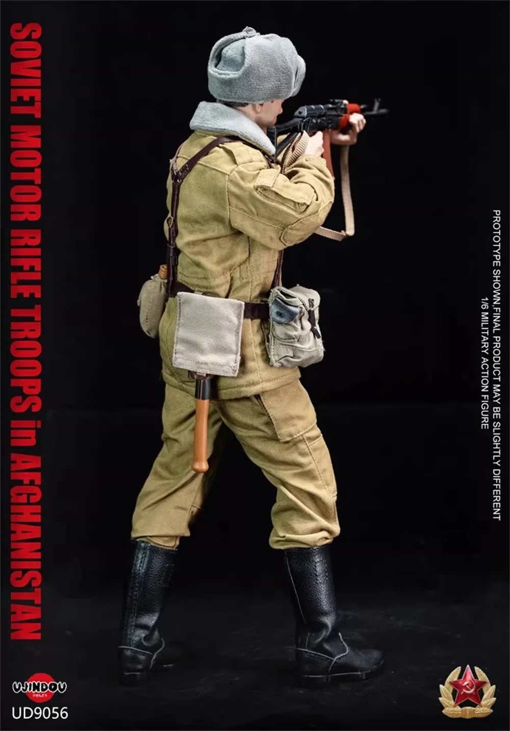 In Stock For Sale 1/6th UJINDOU UD9056 The Soviet Soldier Doll Full Set Moveable Action Figure Tough Guy Man About 12" For Fans