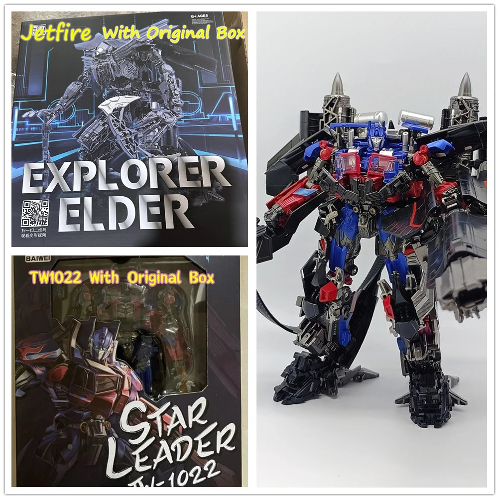 BAIWEI Transformation TW1103 TW-1103 Jetfire Skyfire TW1022 OP Commander Movie KO SS35 SS-35 SS102 Action Figure Robot Toys