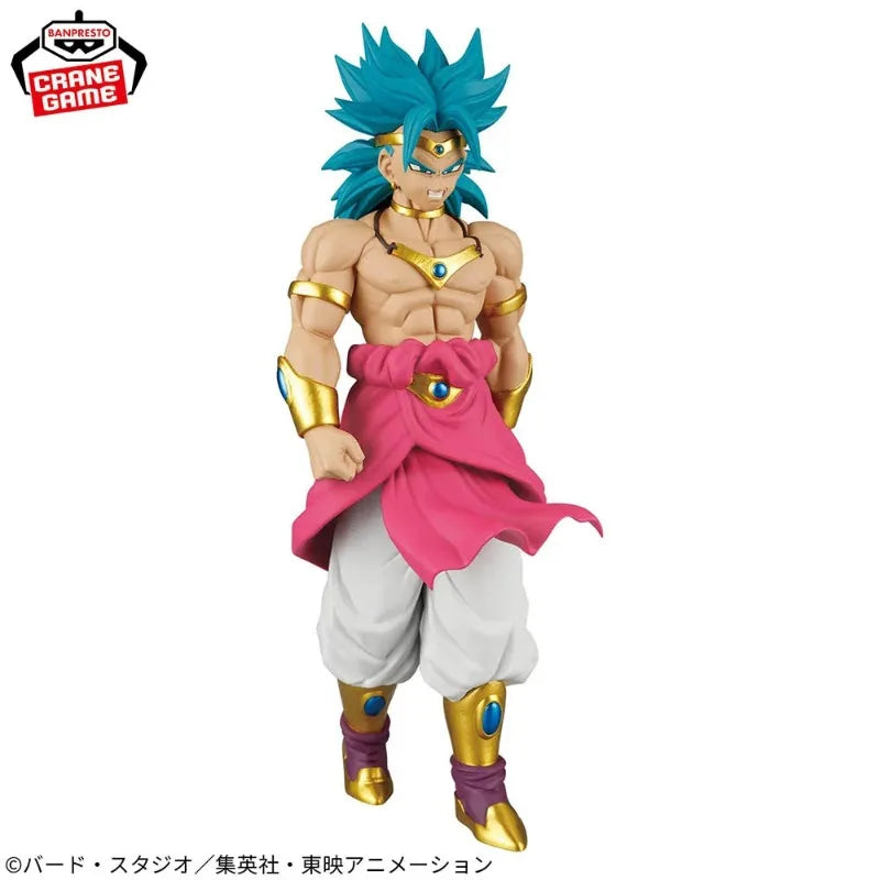 In Stock Original BANPRESTO Dragon Ball Z Solid Edge Works Broly Anime Action Figures Model Toys Gifts Children WY