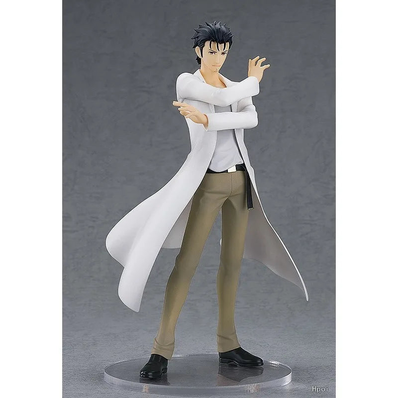 GSC Original POP UP PARADE Steins Series Ryutaro Okabe\Kurisu Makise Anime Not Movable Figure Statue Model Toys Gifts Fo Boys