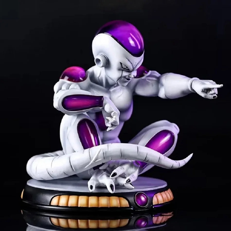 Dragon Ball Z Freeza Sit Ver Actionfigur Modelo Brinquedos Auto-Ornament Schreibtisch-Ornament-Kollektion Modell Puppenspielzeug Geschenk, 13 cm