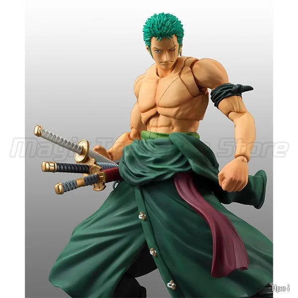 【MT】Original MegaHouse Variable Action Heroes ONE PIECE Roronoa Zoro Figure Toy Collection