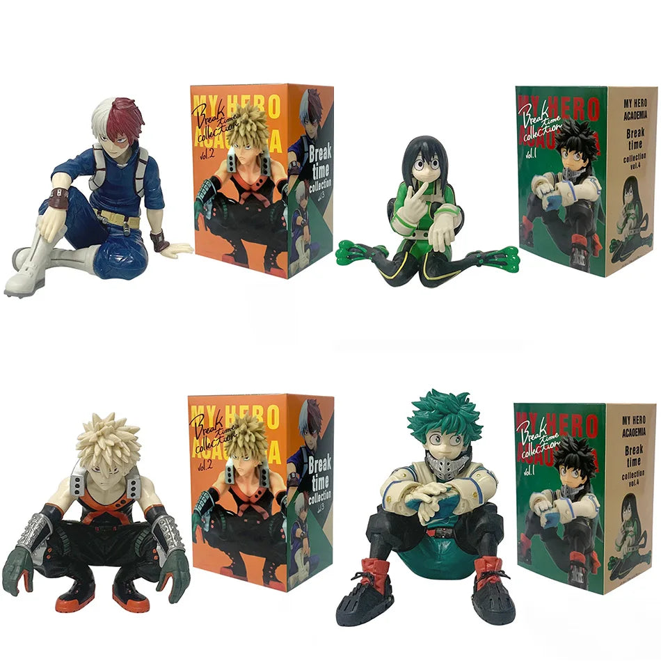 11 styles My Hero Academia Anime Figure Midoriya Izuku Action Figure Bakugo Katsuki Figurine Collection Toys Christmas Gift