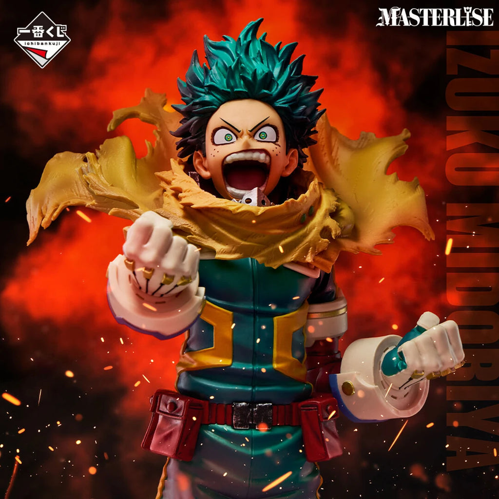 100 Original in Stock Bandai Spirits Ichiban Kuji  Masterlise Boku No Hero Academia Midoriya Izuku Bakugo Katsuki Endeavor Hawks