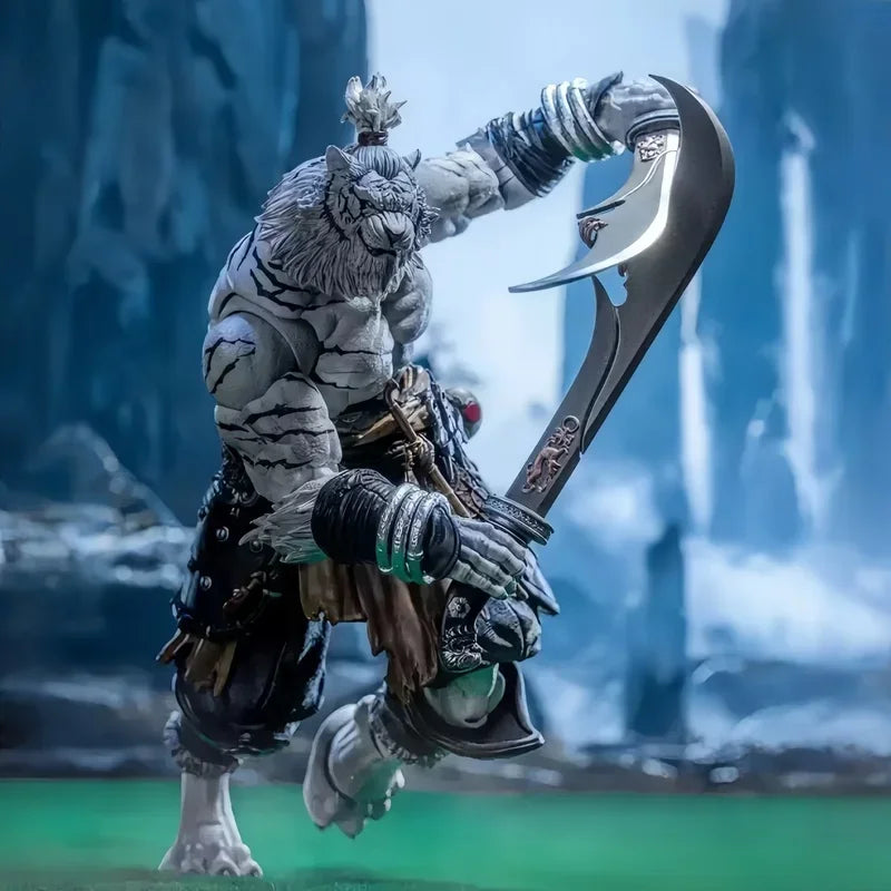 Jiangmeng Original In Stock1/12 Furui Planet White Tiger White Wolf Different Color Limited Edition Action Figure Model Toy Gift