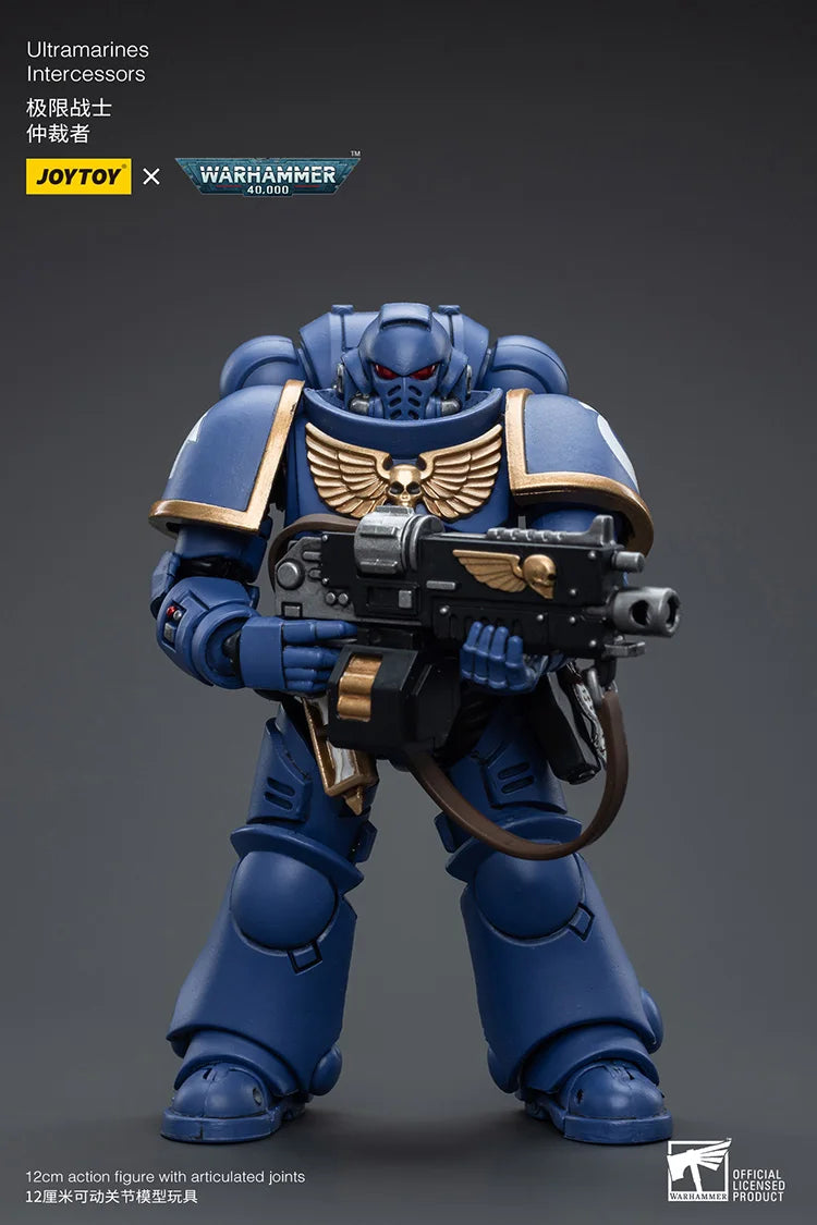 JOYTOY Warhammer 40K Imperial Fists Intercessors Blood Angels Intercessors Ultramarines Intercessors Actionfiguren Puppenspielzeug