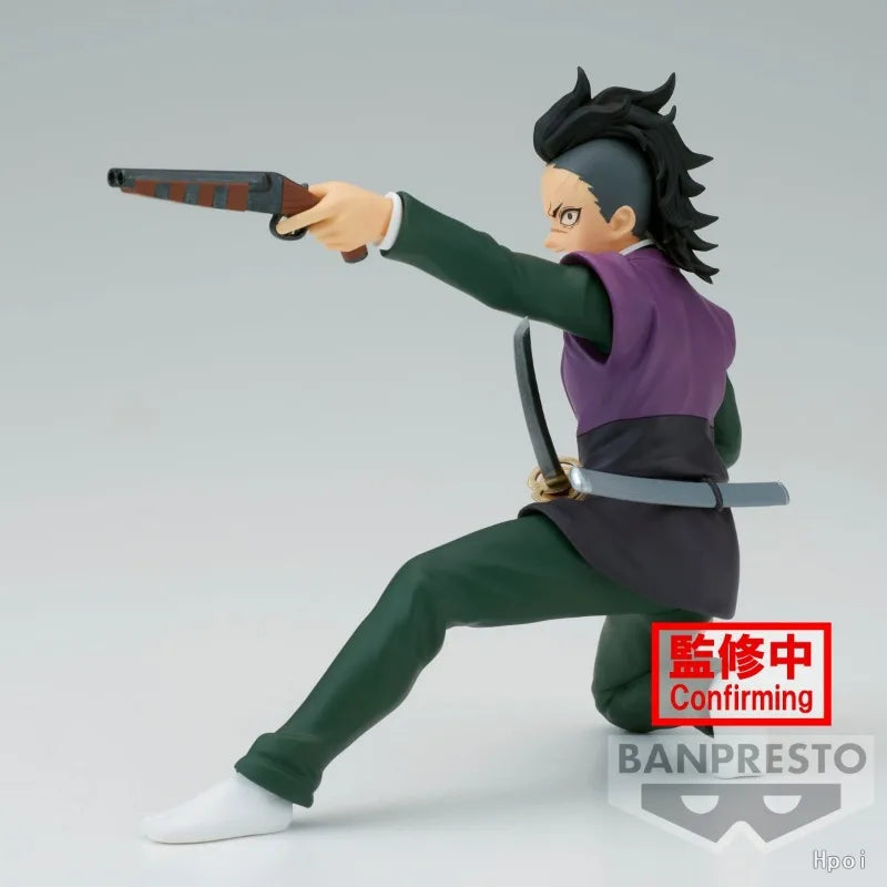 В наличност Bandai BANPRESTO Vibration Stars VS Demon Slayer Shinazugawa Genya Аниме екшън фигурка играчка подарък модел колекция хоби