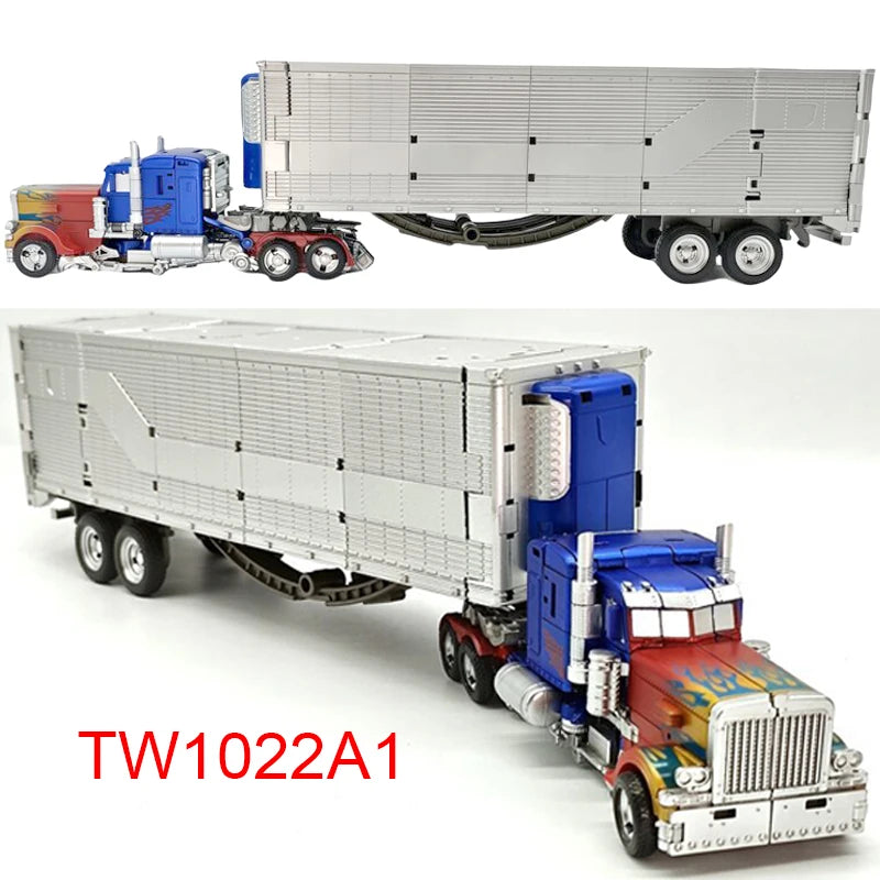 Robot Optimus Commander TW1030 Transformation Toys BAIWEI Trailers CY01 Tactical Container TW1022EX Deformation Action Figure