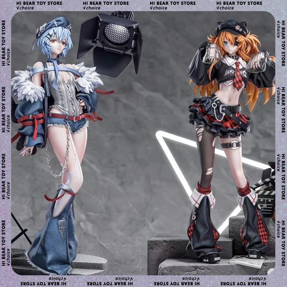 New Ayanami Rei Figure Asuka Langley Soryu Action Figures Desk Decoration Doll Collection Statue Model Kids Toy Birthday Gifts