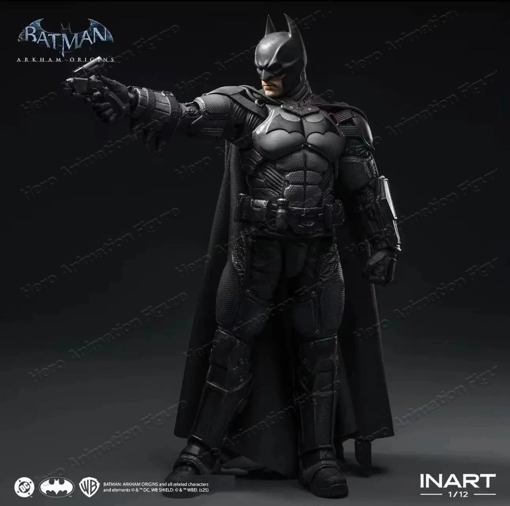 Out of stock INART "Batman: Arkham Origins" Batman 1/12 Action Figure Soldier Standard Edition