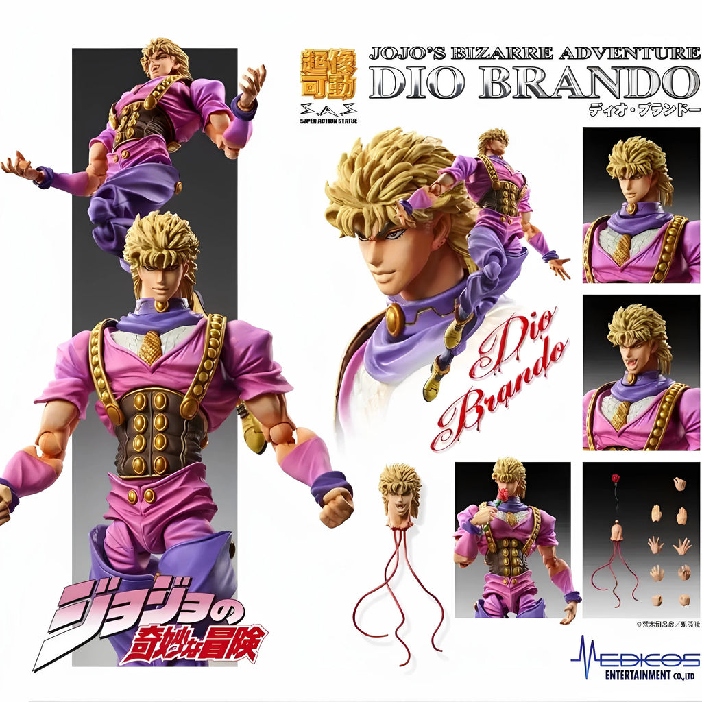 High quality replica version of JoJo's Bizarre Adventure series characters can be handcrafted into exquisite birthday gift toys
