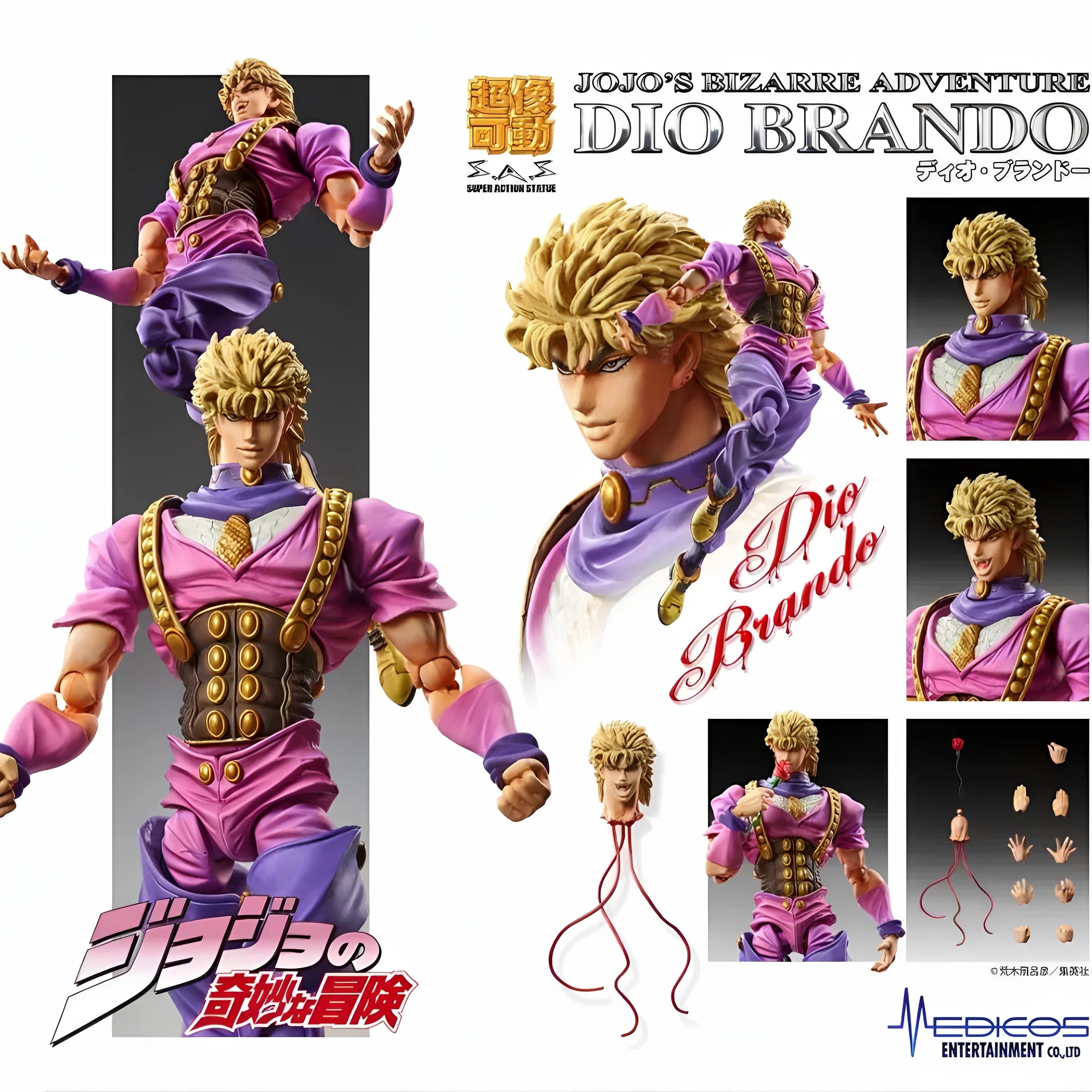 High quality replica version of JoJo's Bizarre Adventure series characters can be handcrafted into exquisite birthday gift toys