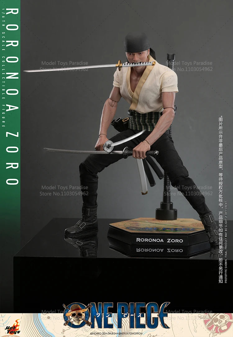 HotToys HT TMS110 1/6 Collectible Toys Roronoa Zoro ONE PIECE Pirate Hunter 12Inch Action Figure Model Fans Gifts