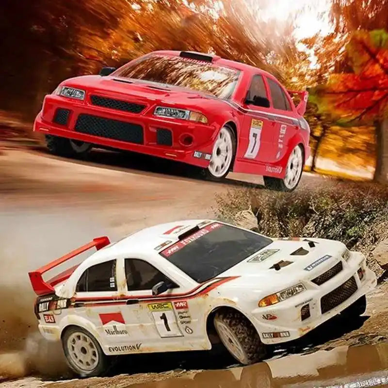 HNR H9804 Remote Control 1/10 Electric Four-Wheel Drive Brushless Rally Car 90KM/H Racing Off-Road Vehicle RC Model Foxhound RTR