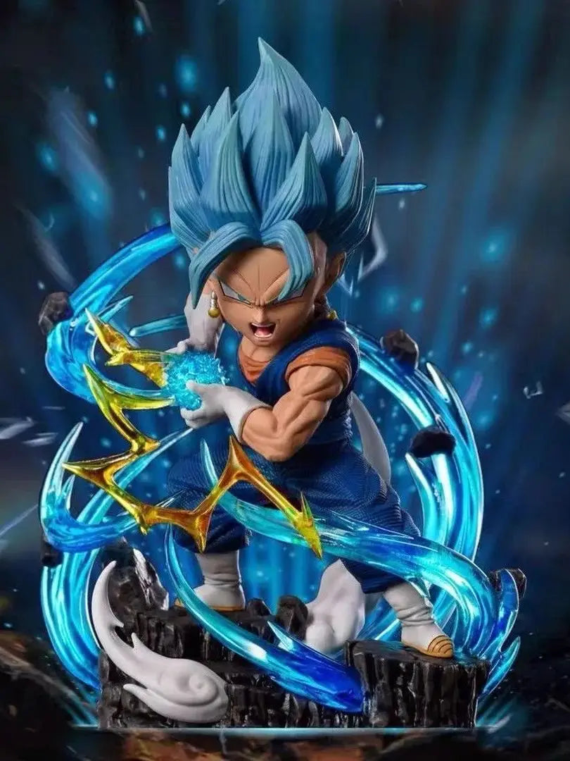 Q-Version Dragon Ball Z Vegeta Figur Vegetto Figur 11CM PVC Actionfiguren Sammlung Modell Spielzeug