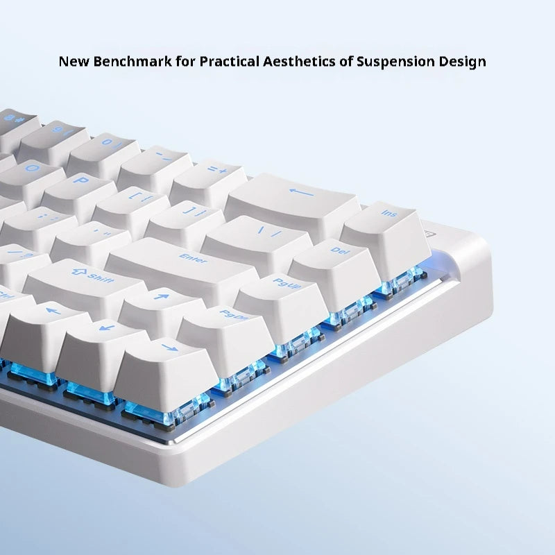 Mchose Ace68 Air Gaming Keyboard Hall Effect 0.005mm Rapid Trigger 8K Polling Rate Dynamic RGB Light Box Magnetic ACE68HE Air