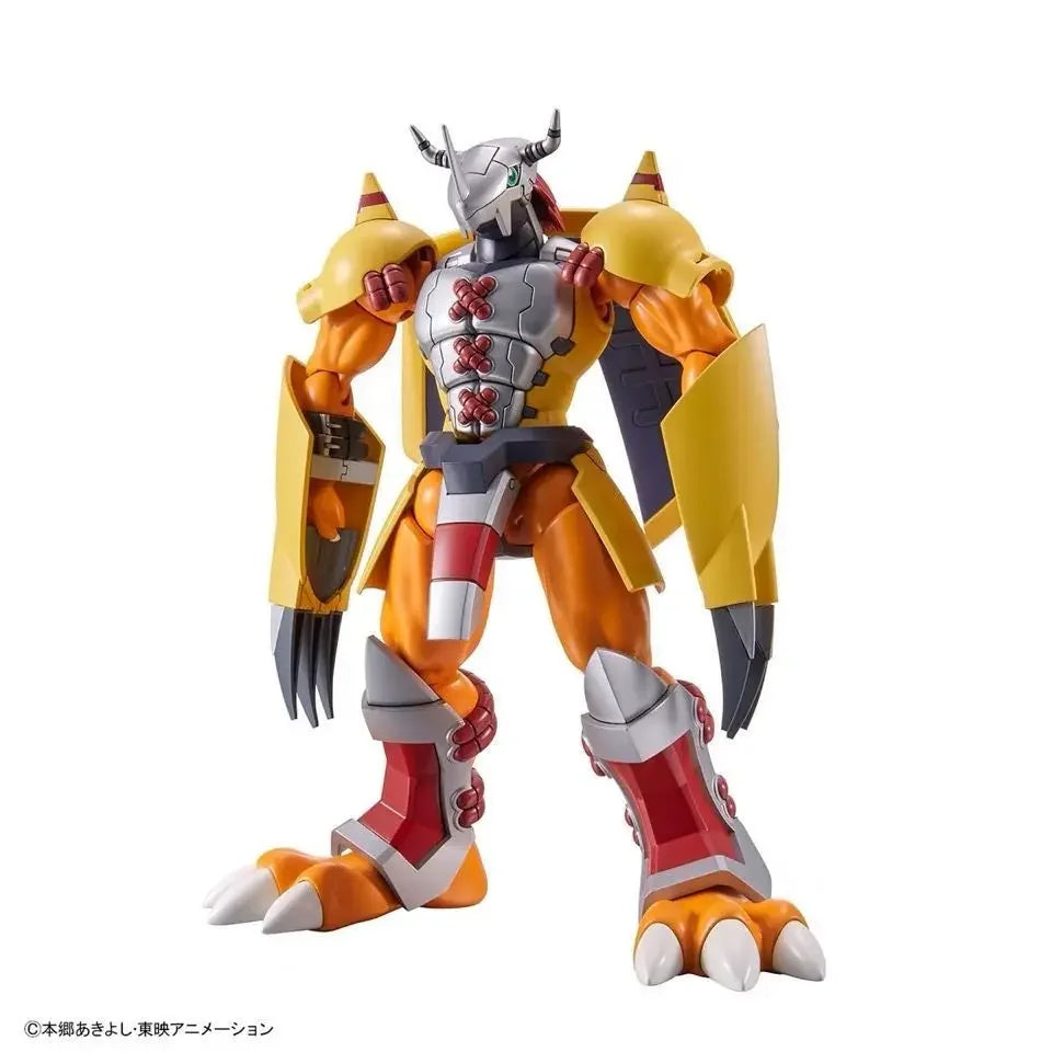 Hot Genuine Bandai Figure Rise Frs Digimon Adventure War Greymon Metal Garurumon Plastic Assembling Models Action Figurine Toys