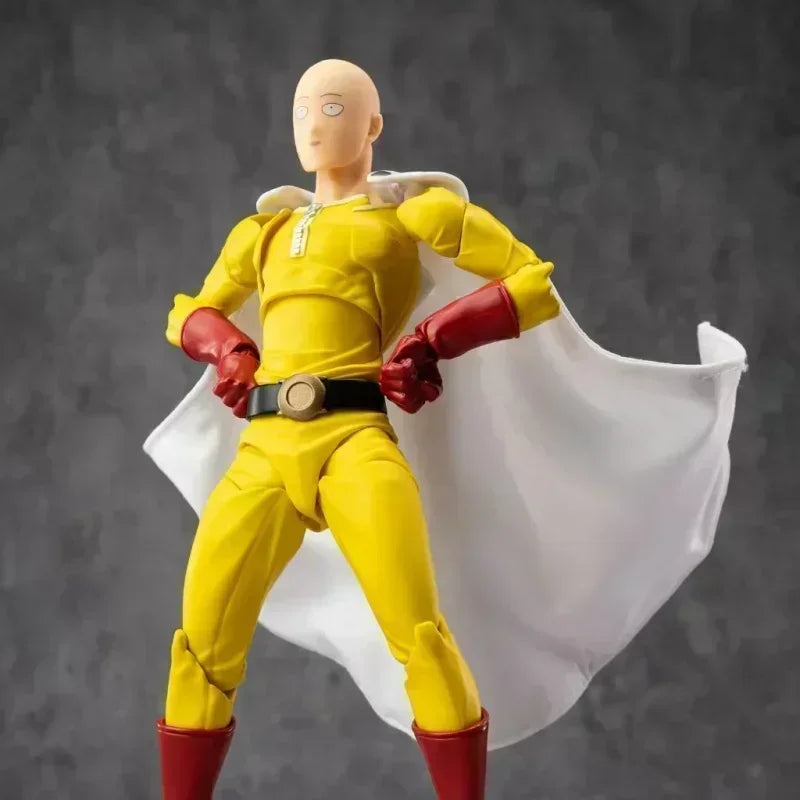HOT IN stock  Ko Genos One Punch Man Action Figure Revoltech Yamaguchi Movable Joint Model Anime Statue Collection Toy Gift