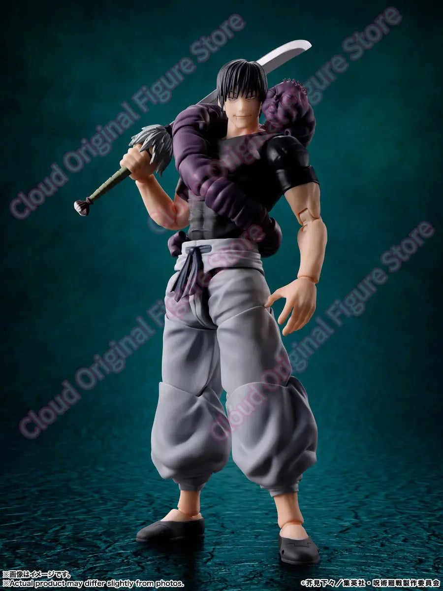 In Stock 100% Original Bandai SHF Fushiguro Toji Pvc 15cm Anime Figures Collectible Model Toys Hobby
