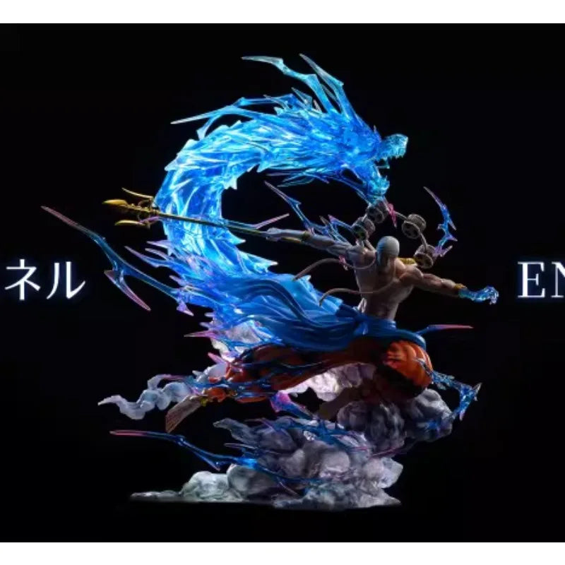 IN STOCK JT Studio Toys One Piece Anime Fiugres Enel Figure 35cm Glow Model Ornament EVIL Enel Collection Birthday Custom Gifts