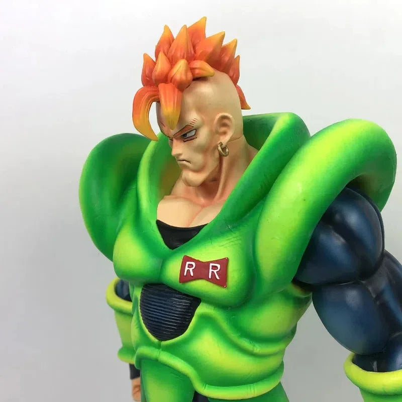 Anime Dragon Ball Lchiban Action Figure ANDROID #16 Statue 41cm PVC Movable Collection Doll Super Saiyan Gk Figurine Model Toys
