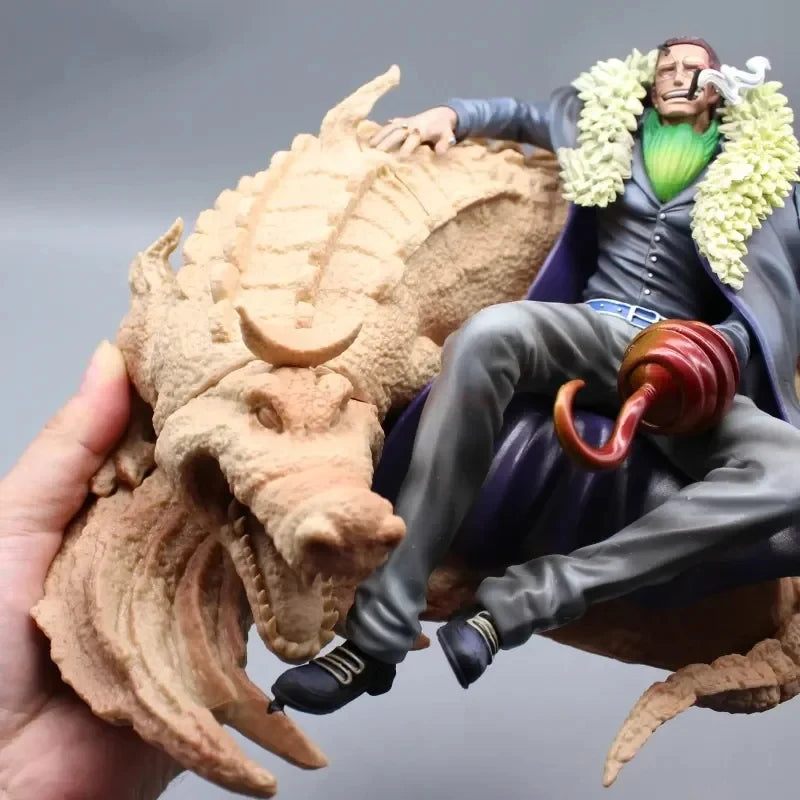 One Piece Bt Sitzhaltung Laosha Gk Anime Figur Krokodil Shichibukai Sand Krokodil Figuren Modell Sammlerspielzeug Geschenke