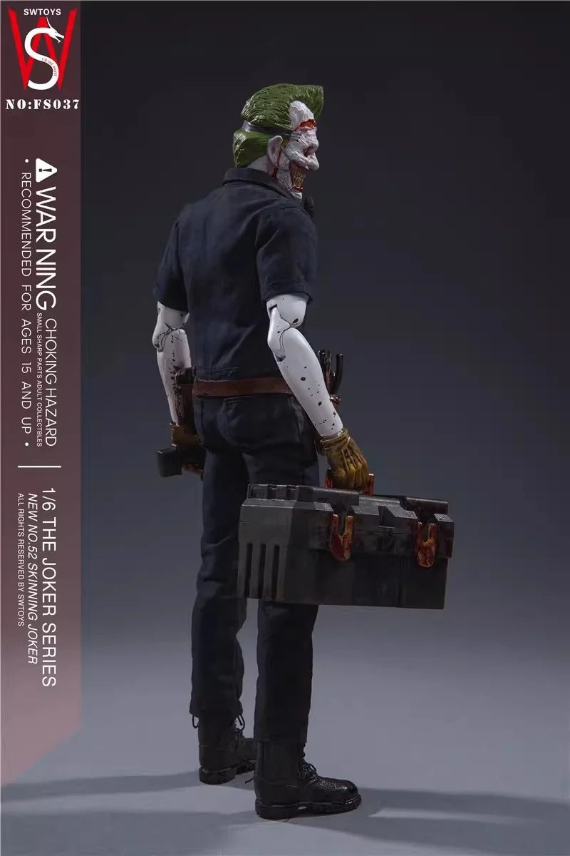 In Stock SWTOYS FS037 1/6 Scale Male Soldier Horror Clown Full Set Collectible 12in Action Figure Model Toys For Fans Collection