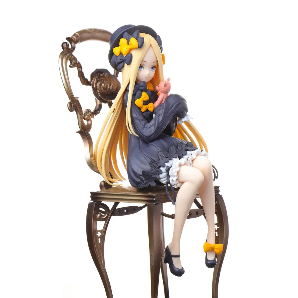 15CM Anime Fate/Grand Order Abigail Williams Figure Noodle Stopper Figure Sitting Model Toy Gift Collection Action Figure