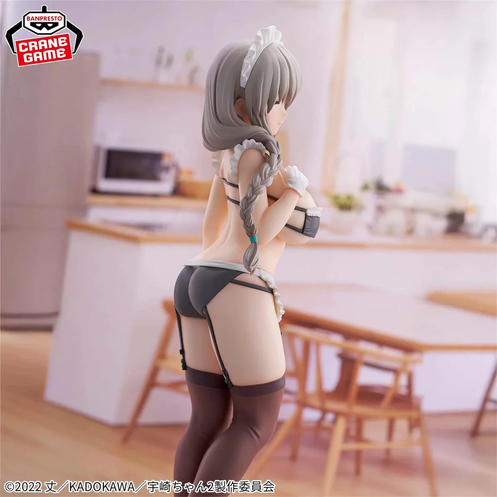 в наличност Оригинален BANDAI Uzaki Chan Wa Asobi Tai! Uzaki Tsuki 27 см аниме екшън фигурки модел орнамент орнамент колекционерска играчка подарък
