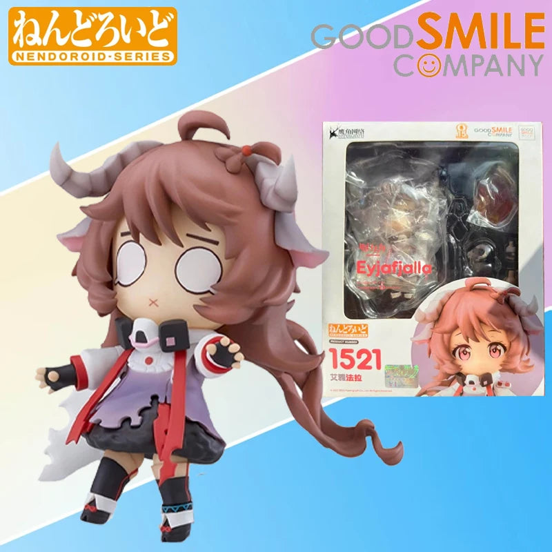 GSC Genuine Nendoroid Series Arknights Game Model 1422 Chen，1521  Eyjafjalla，1375 Finished Model Toys Collection