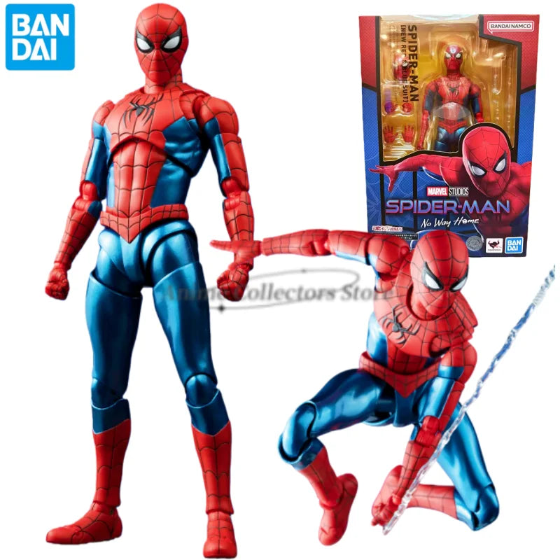 Original SH Figuarts SHF Spider Man 2099 Spider Man Across The Spider Verse Anime Character Toy Model Ornaments Collection