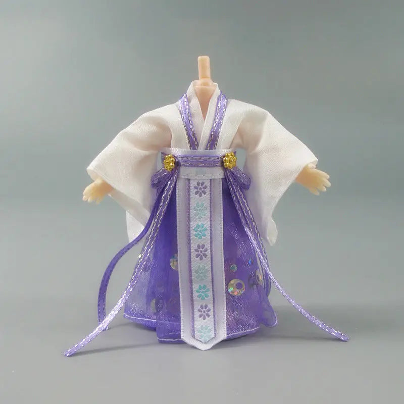 GSC clay man ob11 retro doll clothes set small Hanfu Molly 12 point bjdymy plain clothes